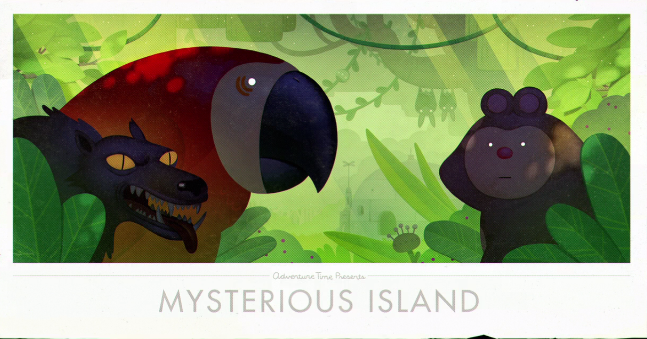 At 8 9 mysterious island